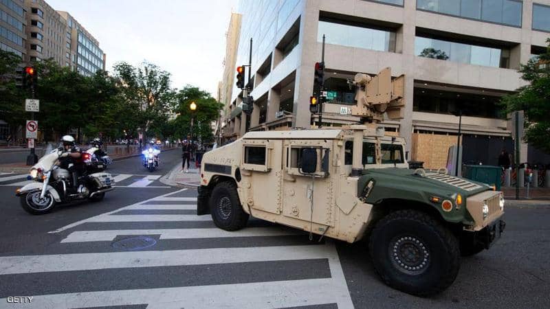 الجيش الأمريكي ينشر 1600 مواطن لحماية العاصمة واشنطن