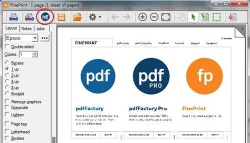 برنامج pdfFactory Pro أخر اصدار