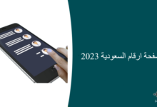 صفحة ارقام السعودية 2023